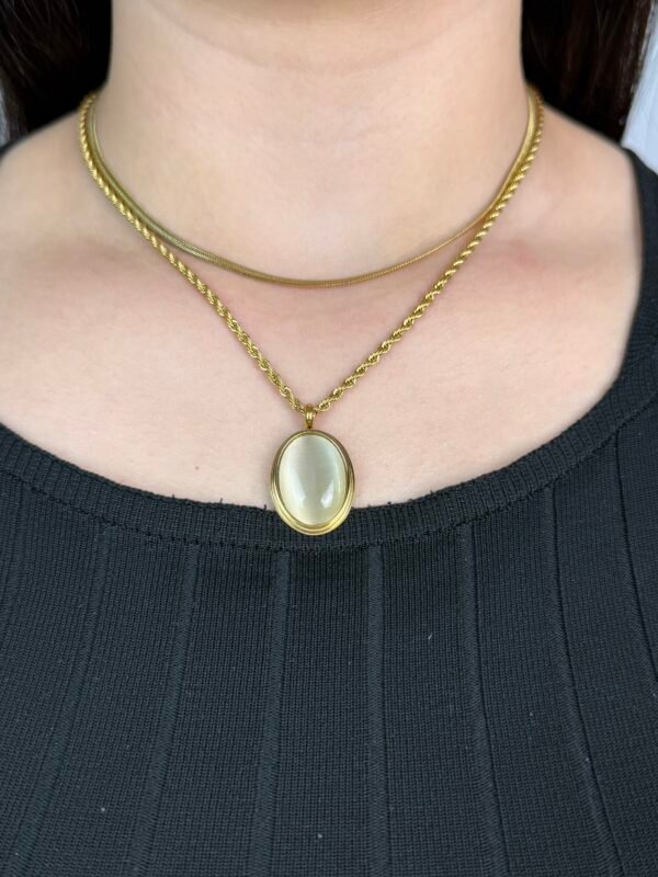 Parure Cabochon de Lune